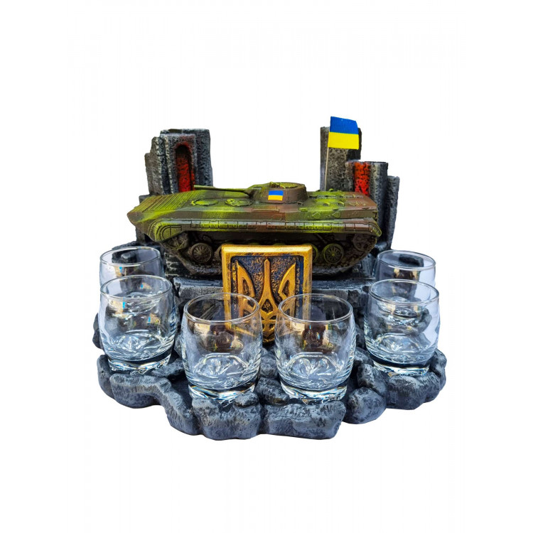 Сувенір штоф Український БМП-1 (без посуду)