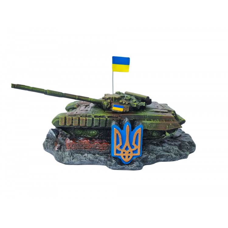 Статуетка "Український танк Т-64 БВ" №2 (Гіпс)
