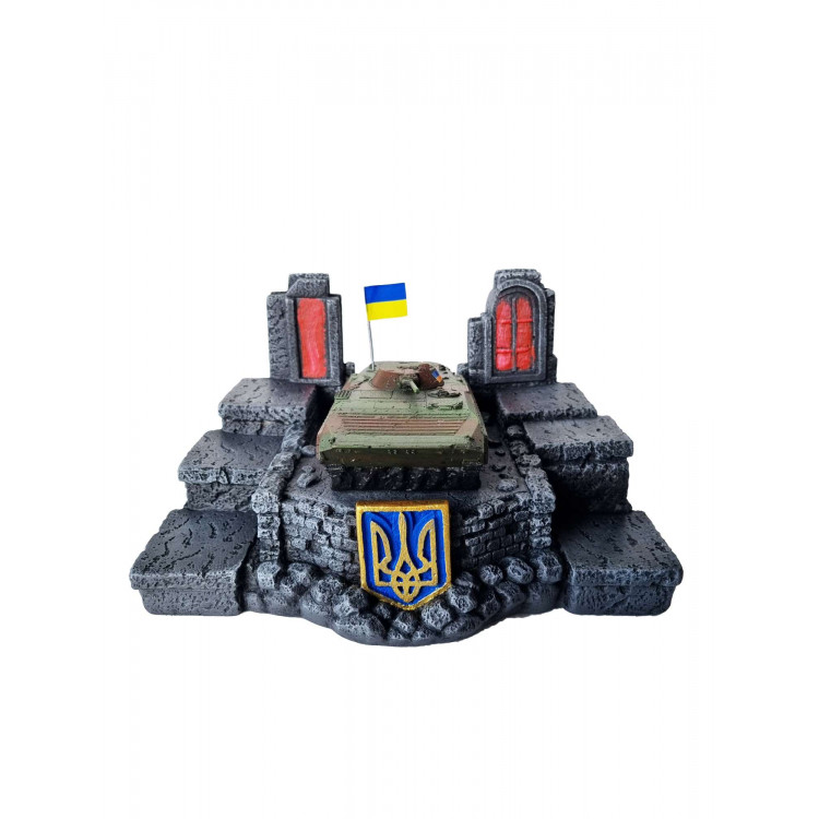 Сувенір штоф "Український БМП-1" №2 (бз посуду)