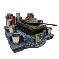 Сувенір штоф "Leopard 2А6" №2  (без посуду)