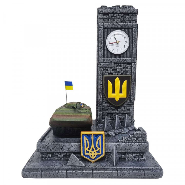 Сувенір годинник "Український БМП-1" №1