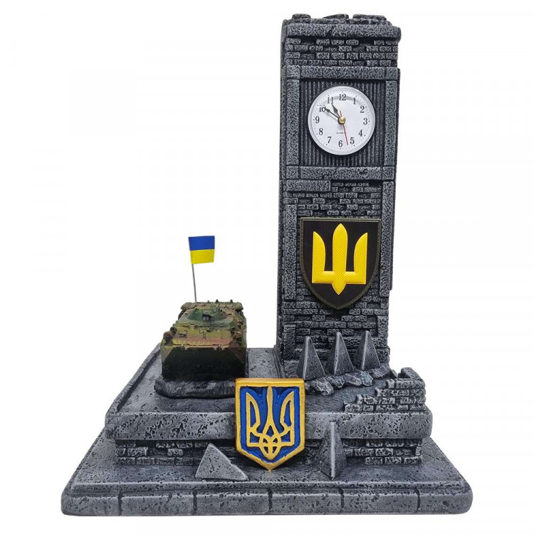 Сувенір годинник "Український БМП-1" №1