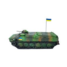Статуетка патріотична Український тягач МТ-ЛБ гіпс, подарунковий сувенір мілітарі