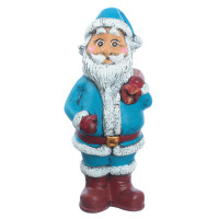 Сувенір декор для дому Санта №3 новорічний подарунковий, гіпс ручна робота 28 см