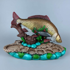 Сувенір патріотичний штоф підставка Короп гіпс, подарунковий міні-бар Сувенір патріотичний штоф підставка Короп гіпс, подарунковий міні-бар